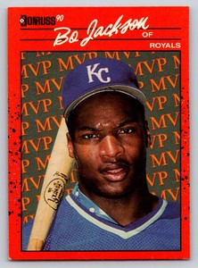 1990 Donruss #BC-1 Bo Jackson Bonus MVP's Near mint or better