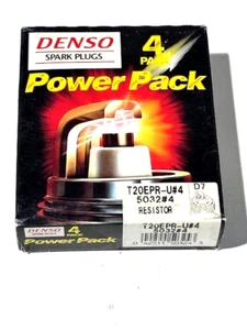 New Denso Spark Plug Power Pack 5032#4/T20EPR-U#4 Resistor 4 Pack - Bild 1 von 2