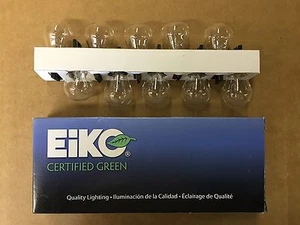 Juego de 10: Luz trasera genuina de larga duración certificada por Eiko 4057 2 bombillas de filamento - Imagen 1 de 2