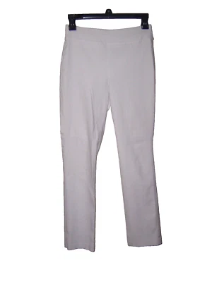 Pantalones al tobillo ajustados blancos tribales talla 2 elásticos Foto 1 de 4