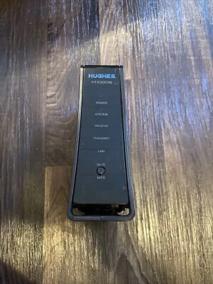  HughesNet HT2000W Black Satellite Dual Band 2.4Ghz-5Ghz Internet Modem Router - Image 1 of 4