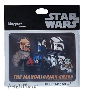 Disney Parks Star Wars The Mandalorian Creed Magnet Ornament - Bild 1 von 2
