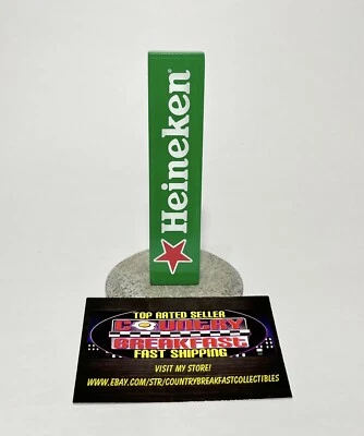 Heineken Beer Shotgun Mini Pub Red Star Beer Tap Handle 4.5” Tall - New In Bag! - Image 1 of 4