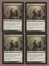 4x MTG Avacyn Restored BLOOD ARTIST Creature Vampire NM Playset Combine Shipping