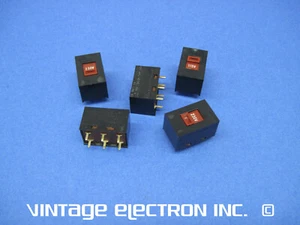 (5) ITW/VID SE-1022-CE Spannungswahlschalter DPDT PCB-Halterung (115V 230V Gold) - Bild 1 von 12