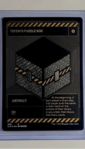 2022 MTG Magic the Gathering Secret Lair MSCHF Silver Foil Teferi's Puzzle Box - Picture 1 of 2