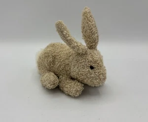 Russ Berrie Home Buddies Marrón Bronceado Conejo Terry Tela Beanbag Peluche 4” - Imagen 1 de 10