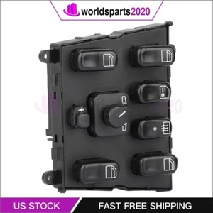 Compatible with Mercedes-Benz ML320 3.2L 1998-03 Window Switch Front Driver Side - Picture 1 of 12