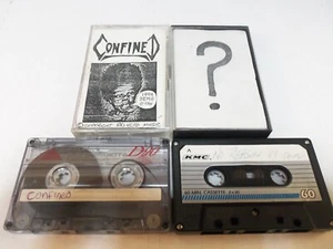 CONFINED & NO REASON  Lot of 2  DEMO cassettes  metal thrash hardcore crossover - Picture 1 of 3