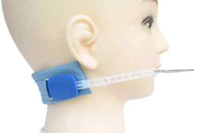 Correa de seguridad para el cuello para tratamiento de ortodoncia dental correa de tiro alto arnés Foto 1 de 4