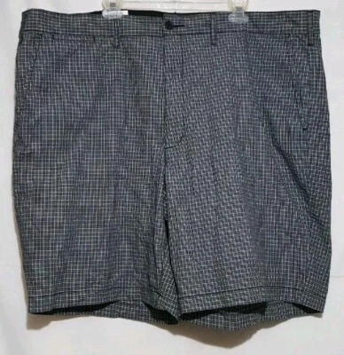 NEW Mens Claiborne True Black Cbo Flat Front Short Size 48  - Image 1 of 4