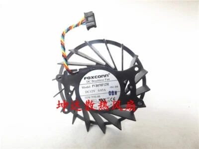 1 PCS  Foxconn Fan PVB070F12M  DC 12V 0.85A 7015 7CM 4-wire   cooling fan - Image 1 of 2
