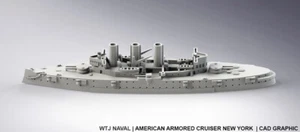 1:2400 USS Nueva York - Imagen 1 de 1