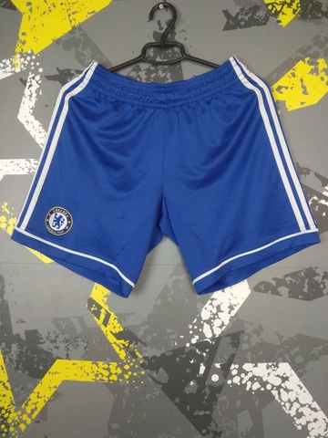 Chelsea Home Football Shorts Blue Adidas Polyester Mens Size M ig93 Cover