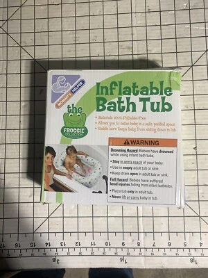 Bañera inflable para bebé Mommy's Helper colección Froggie 6-24 meses T5 Foto 1 de 2