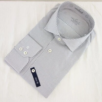 Van Laack shirt men's business classic top slim fit Rando 45 NP 159 new - Image 1 of 4