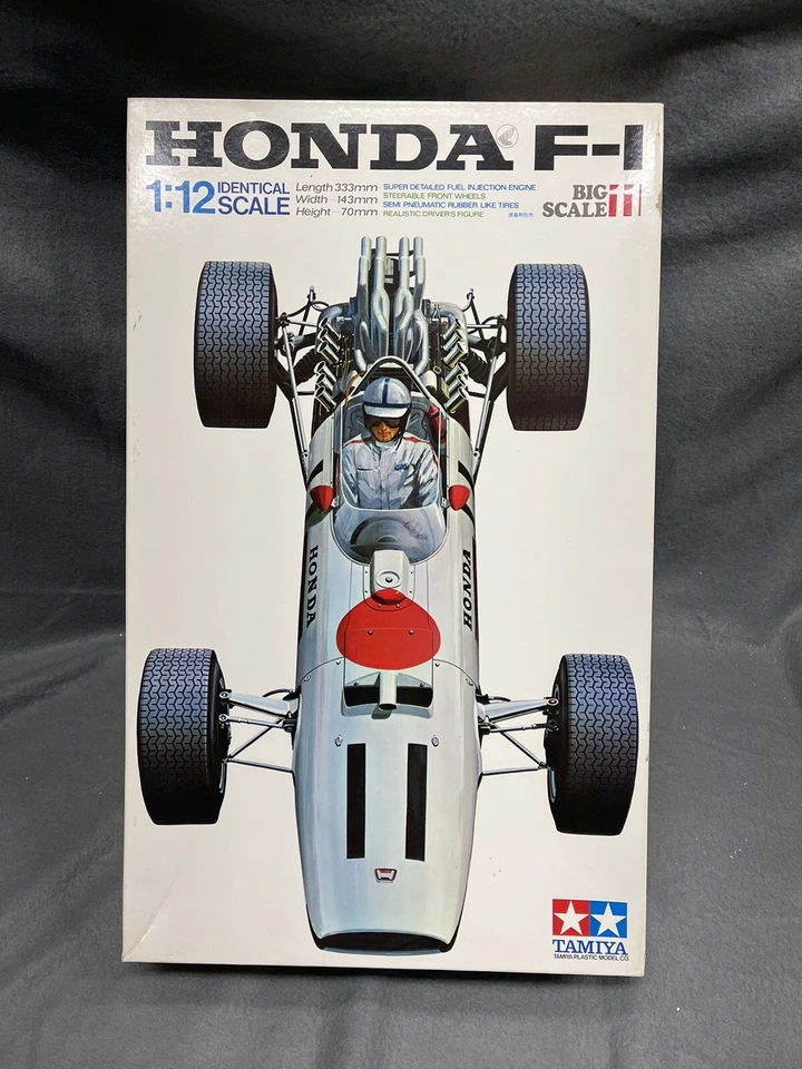 Vintage Tamiya F1 Honda 1965 Formula Ra272 1/12 Big Scale Model Kit 12011
