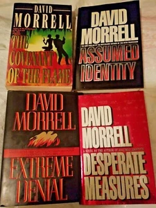 Lot of 4 - David Morrell Suspense 1st ed. 1st print - 3 HC w/DJ, 1 PB Covenant - Picture 1 of 12