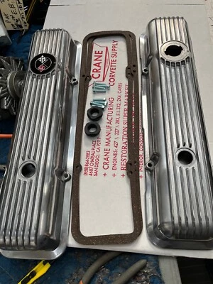 69-70-72-73-75-76-78-Super Kit”Valve Covers Corvette Camaro NEW LT1 Z28 ALUMINUM - Image 1 of 4