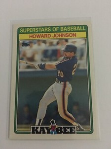 1988 (METS) Kay-Bee #14 Howard Johnson