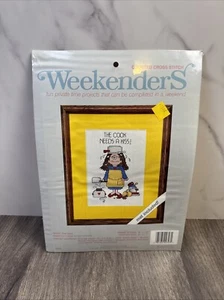 Weekenders "Cathy: The Cook" Commedia Vintage Kit Punto Croce Nuovo #02747 - Foto 1 di 4
