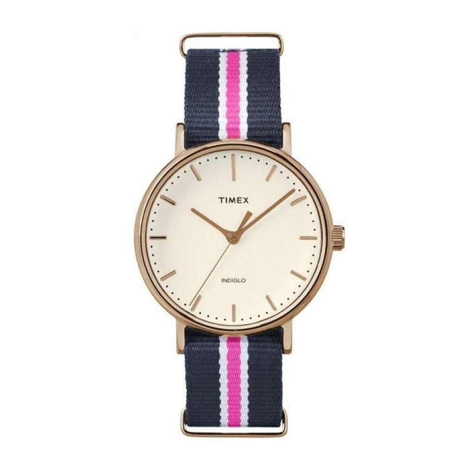 Timex Quartz Analog Watch For Women With Fabric Strap TW2P91500 - Image 1 of 1