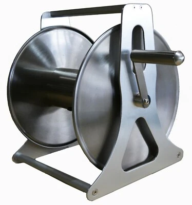Stainless Steel Garden Hose Reel – 30m x 12mm - image 1 of 4