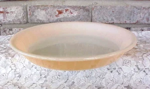 Vintage Fire King Lusterware Pie Plate Dish 9" Milk Glass Anchor Hocking Marked - Picture 1 of 6