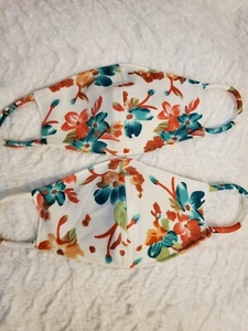 2 Floral Face Mask - Picture 1 of 1