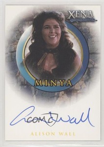 2004 Art and Images of Xena: The Warrior Princess Alison Wall Minya as Auto 0q5k