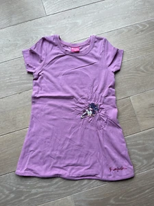 Niedliches Shirt von Pampolina mit Paillettenverzierung in Gr. 128 - Bild 1 von 6