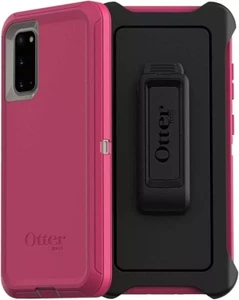 Drop+ Case For Samsung Galaxy S22 OtterBox Defender Case Pink White in Box - Picture 1 of 2