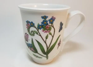 Vintage 1972 Portmeirion Botanischer Garten Keramik Kaffeetasse Becher Vergissmeinnicht - Bild 1 von 3