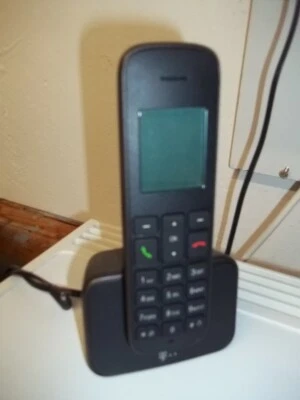 Telekom Sinus 207 schnurloses Mobilteil schwarz DECT - Bild 1 von 4