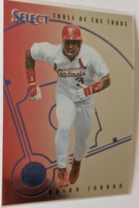 1997 Select Tools of the Trade Brian Jordan/Rusty Greer #21 of 25