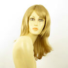 Mid Length Wig For Women Smooth Golden Blond Ref Lili Rose 24B Peruk