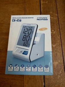 Citizen Digital Blood Pressure Monitor Irregular Pulse Indicator Arrhythmia - Picture 1 of 4