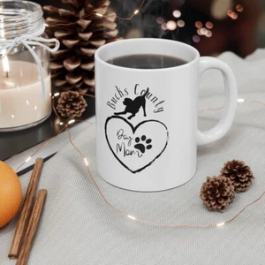 Bucks County Dog Mom 11 oz. Coffee Mug - Picture 1 of 5