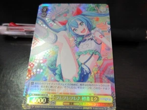 Weiss Schwarz card PJS/S91-005S SR Hatsune Miku Foil Project Sekai Japanese - Picture 1 of 2