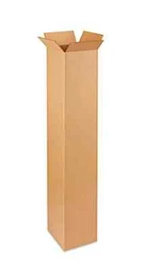 4" x 4" x 48" CARDBOARD BOX - 200 lb - SINGLE BOX - TALL - Picture 1 of 5