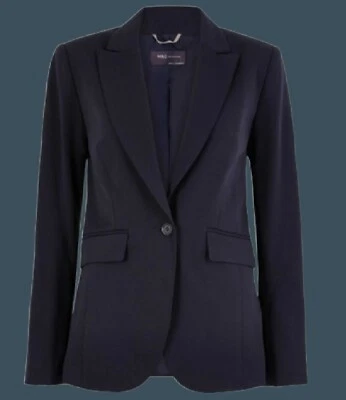 Marks & Spencer  Black Blazer (Size 14) - Image 1 of 3