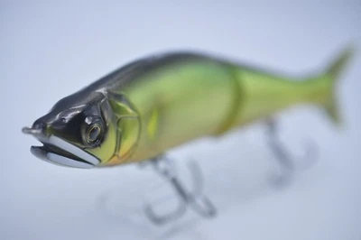 Gan Craft Jointed Claw 178 Type-15SS 2oz Glide Bait Unknown Green Gold Ayu EX - Image 1 of 4