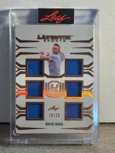 2024 Leaf Ultimate Sports RAFAEL NADAL Authentic Game Used Relic /25 - Bild 1 von 2
