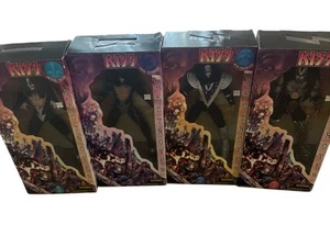 KISS Destroyer Limited Edition 24" Action Figure Dolls 1998 Complete Set Of 4 - Picture 1 of 20