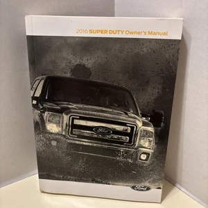 2016 Ford Super Duty Owners Manual With Case - Bild 1 von 3
