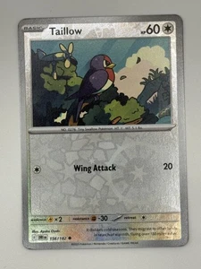 Taillow 156/182 Reverse Holo Destined Rivals - Picture 1 of 1