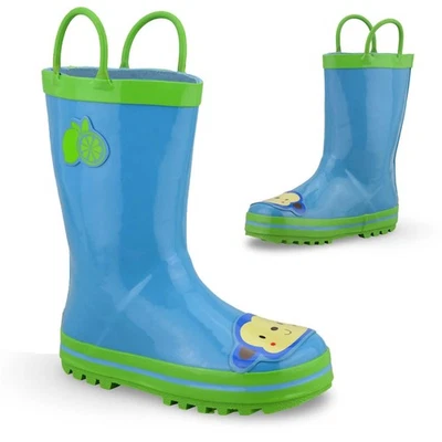 LEMONKID Jungen Mädchen Kinder Wasserdicht Gummistiefel Winter Regen Schnee Gummistiefel Schuhe Größe