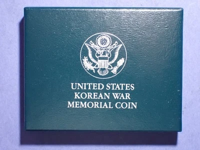 1991-D Korean War Memorial BU Commemorative Silver Dollar - Image 1 of 4