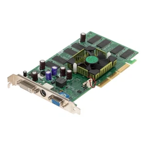 Graphics Card Leadtek NVIDIA GeForce FX5700LE 256MB DDR LR2984 DVI AGP - Picture 1 of 3