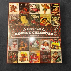 Adventskalender Weihnachten Puzzle 1000 Teile 25 Boxen Neu - Bild 1 von 12
